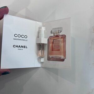 Chanel Coco with Chanel drawstring bag